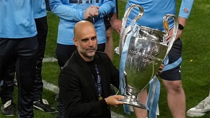Man City tri ân đặc biệt dành cho Guardiola