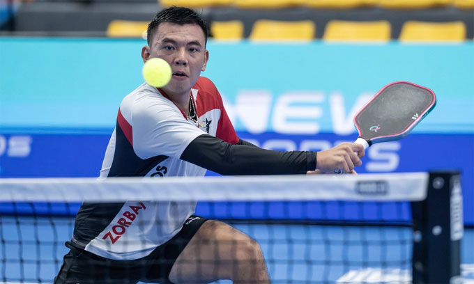 Lý Hoàng Nam là niềm hy vọng lớn nhất của chủ nhà Việt Nam ở Pickleball World Cup 2026