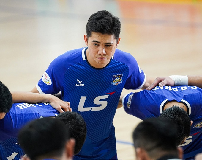 Tuyển thủ Nhan Gia Hưng do Thái Sơn Nam đào tạo từ các đợt tuyển sinh trước đây