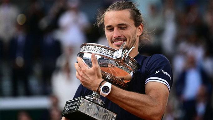 Tay vợt Đức hiện thực hóa giấc mơ sau nhiều năm chờ đợi - Ảnh: ATP