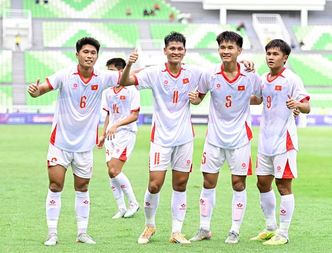 U19 Việt Nam có thêm nhiều bài học bổ ích sau giải U19 Đông Nam Á 2026 - Ảnh: VFF