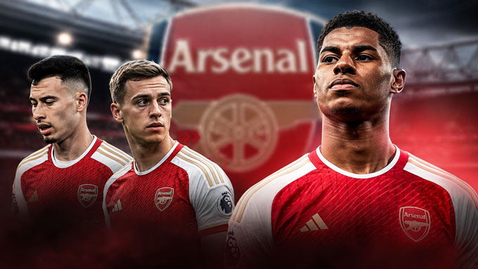 Arsenal sẵn sàng bán cả Martinelli lẫn Trossard để mua Rashford