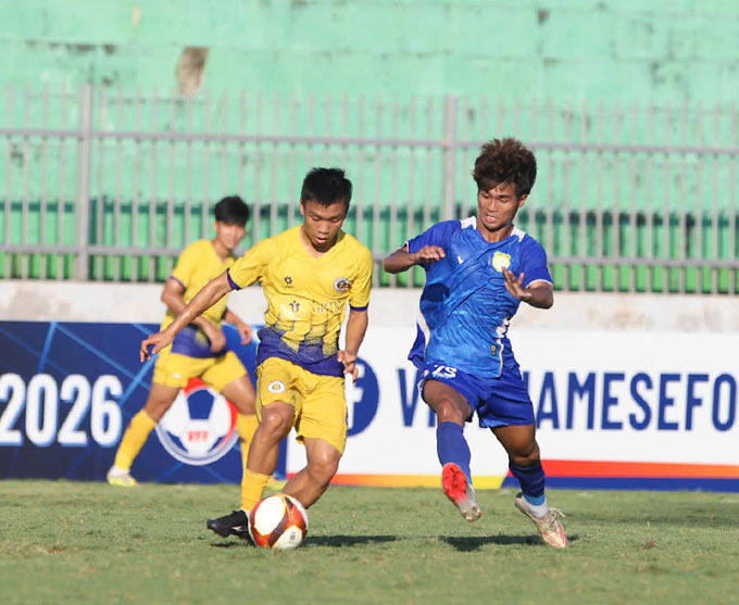 Trẻ Hà Nội xuất sắc giành vé lên chơi ở giải hạng Nhất 2026/27 - Ảnh: VFF