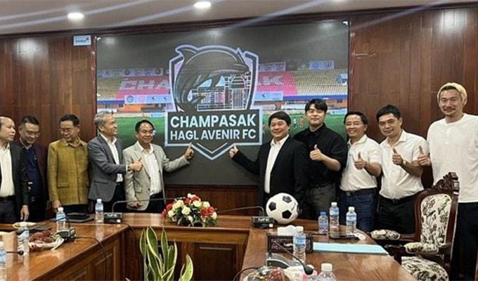 Với sự đầu tư của HAGL, Champasak HAGL Avenir FC đặt mục tiêu vô địch Lao League trong thời gian tới