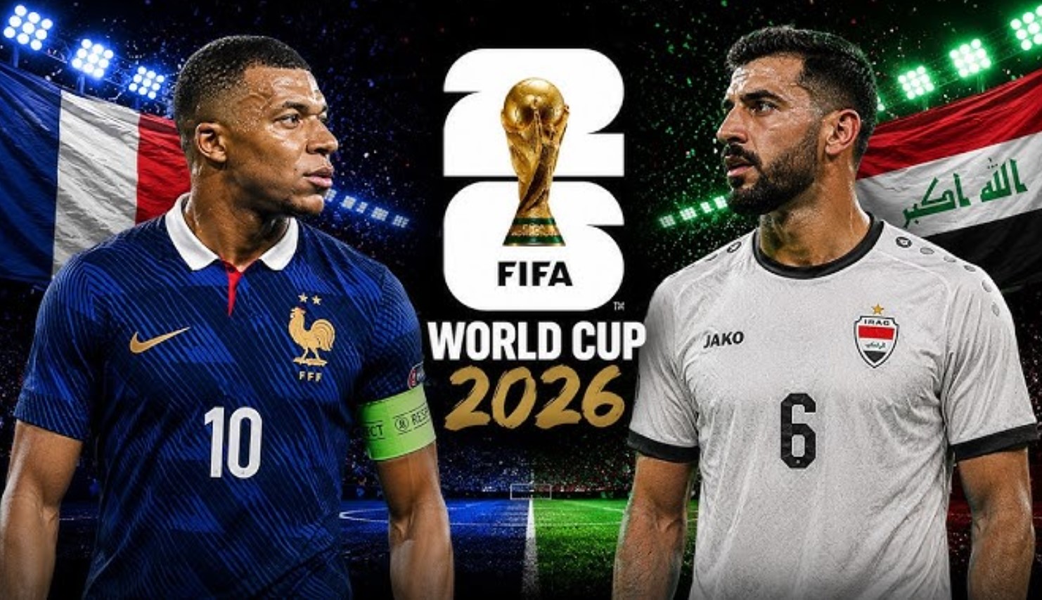 Nhật định phạt góc Pháp vs Iraq, 4h00 ngày 23/6 - Ảnh 1