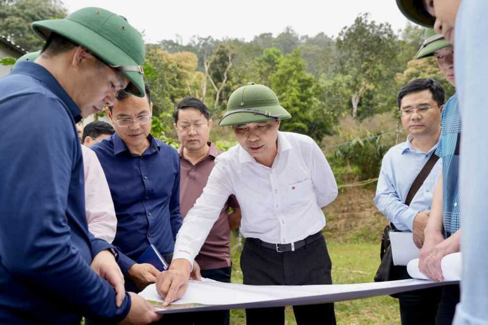 Quảng Ninh: Lãnh đạo tỉnh kiểm tra công tác GPMB dự án nâng cấp, cải tạo QL4B 1